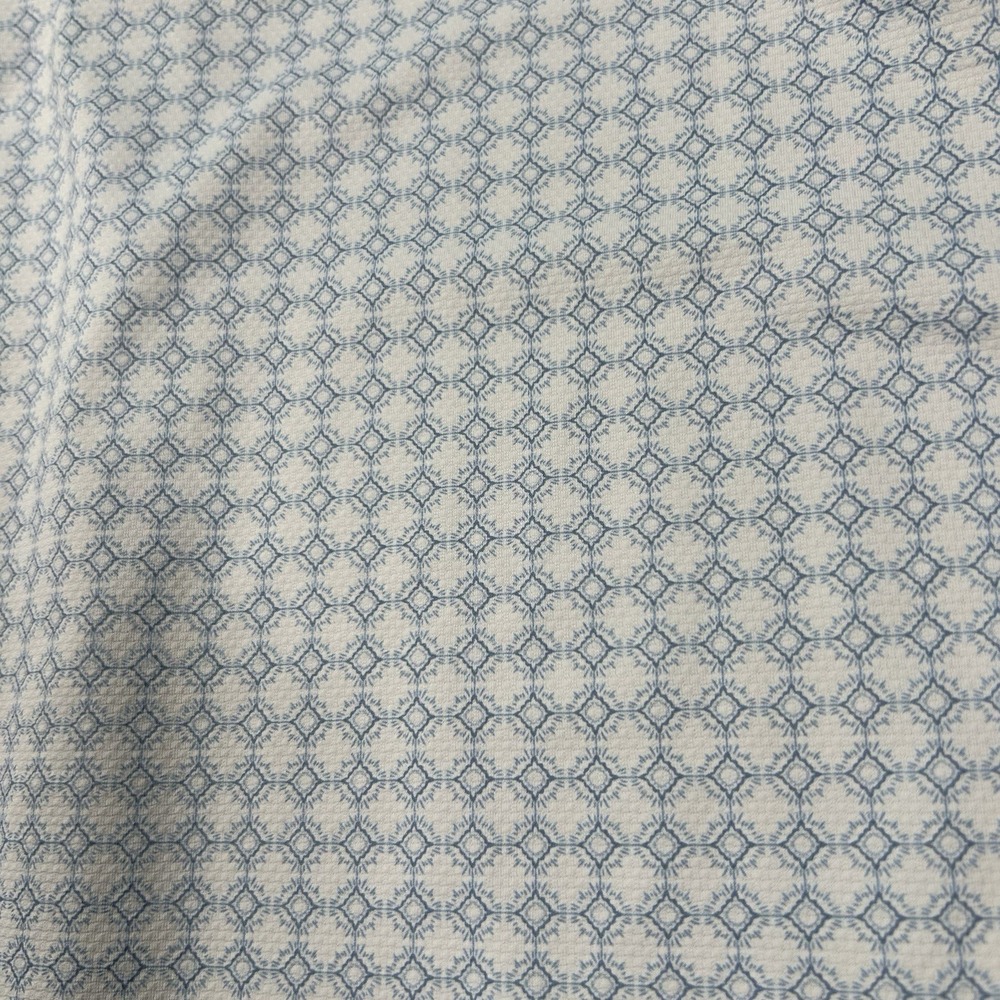7 Diamonds Shirt Mens XL 4-Way Stretch Geometric Camp Button Up Tropical Preppy - Picture 5 of 9